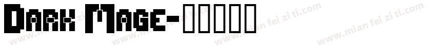 Dark Mage字体转换